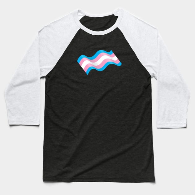 Transgender Baseball T-Shirt by traditionation